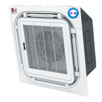 英鹏防爆天花机内机BKFR-3.5T(36Q3)四面出风环保低耗强劲制冷石油化工车间仓库