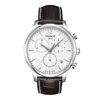 天梭(TISSOT)瑞士手表 俊雅系列腕表 皮带石英男表T063.617.16.037.00