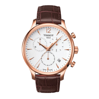 天梭(TISSOT)瑞士手表 俊雅系列腕表 皮带石英男表T063.617.36.037.00