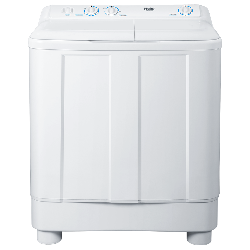 海尔(Haier)10公斤双缸双桶半自动家用大容量洗衣机动力水电分离老人双筒洗衣机洗脱一体强力去污XPB100-628S