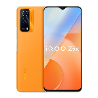 [原封]vivo iQOO Z5x 8GB+256GB 透镜黑 120Hz高刷屏 5000毫安大电池 双模5G全网通手机