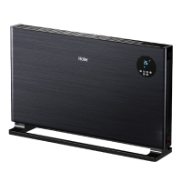 海尔(Haier) 欧式快热炉石墨烯取暖器2200W功率 客厅对流节能轻音防水电暖气片家用电暖器HKS2206X 遥控款