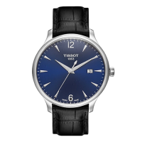 天梭(TISSOT)瑞士手表 俊雅系列腕表 皮带石英男表T063.610.16.047.00