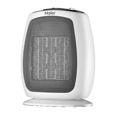 海尔(Haier)暖风机取暖器家用1500W功率 台式电暖器小型冷暖电暖气节能办公室暖风扇冷暖两用 HN1509 机械款