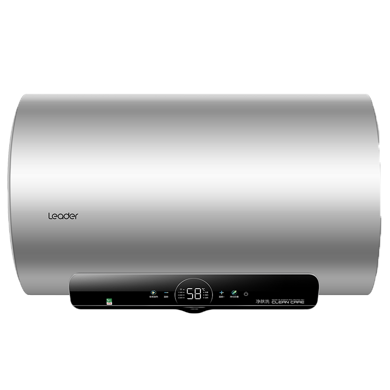leader电热水器 海尔智家出品80升家用储水式高温杀菌2200W速热恒温节能小型洗澡 防电墙防漏电小户型出租房m1