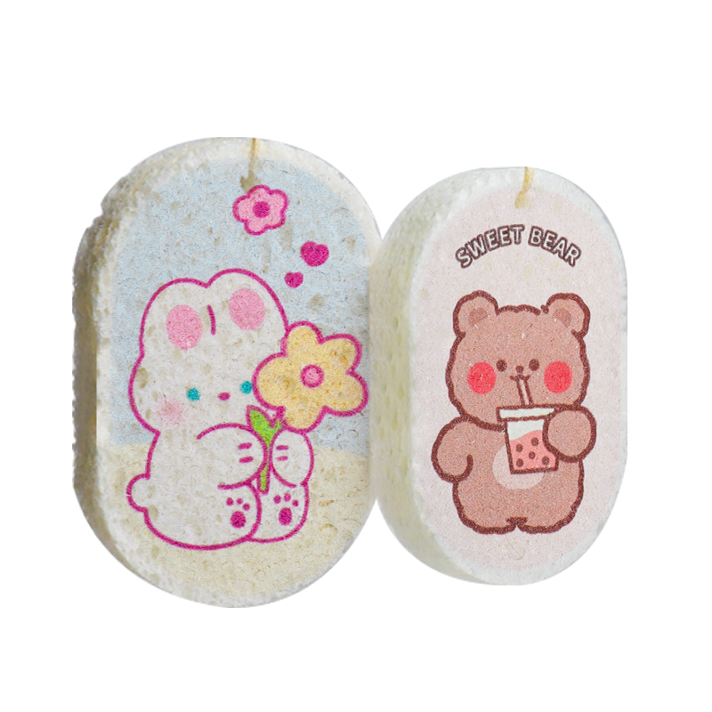 抗菌木浆棉海绵擦耐用超强吸水刷锅洗杯子宝宝婴儿洗碗百洁布1929