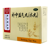 同仁堂补中益气丸6g*10袋脾胃虚弱食少腹胀便溏久泻