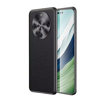 安美宝 华为mate60/50pro手机壳真皮mate50rs保时捷新款全包保护套p60art防摔40epro商务壳
