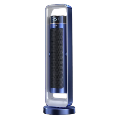海尔(Haier)暖风机 取暖器家用2200W功率 立式热风机电暖气节能省电卧室速热暖器 HNF-S2217S 遥控款