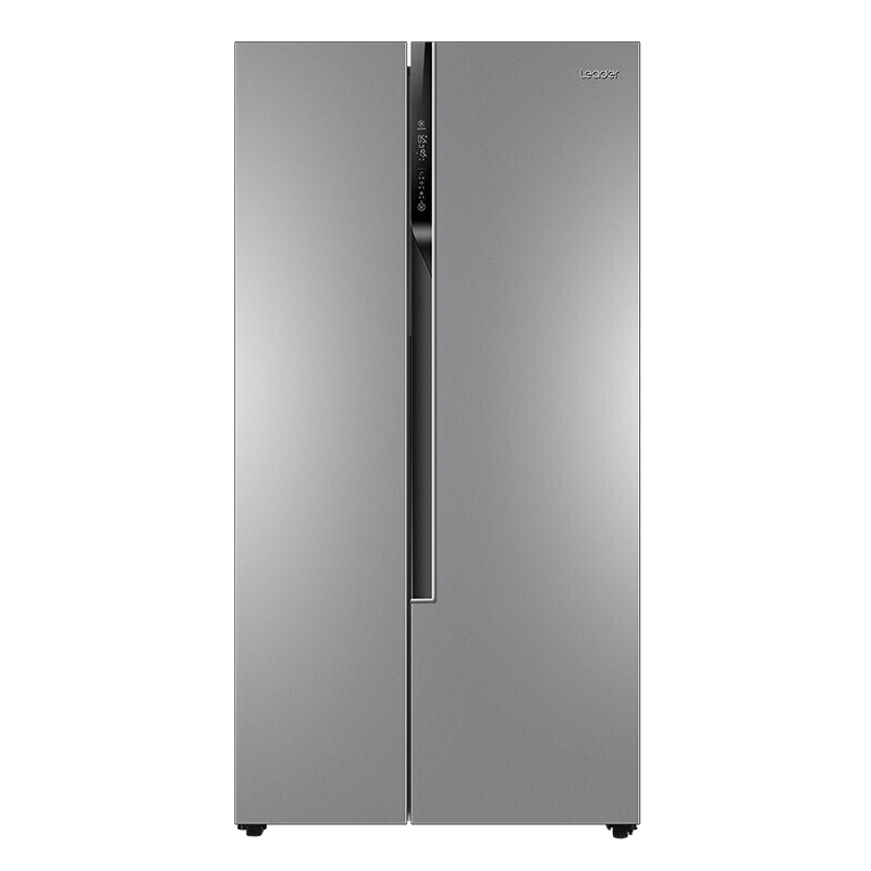 海尔(Haier)481升双开门对开门冰箱 智能双变频 风冷无霜 大容量 WIFI智控 月光银外观