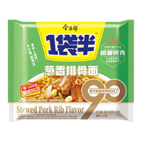 今麦郎 一袋半 葱香排骨面*24袋 速食免煮泡面拉面