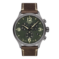天梭(TISSOT)瑞士手表 速驰系列腕表 皮带石英男表T116.617.36.097.00