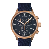 天梭(TISSOT)瑞士手表 速驰系列腕表 针织带石英男表T116.617.37.041.00