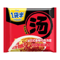 今麦郎 一袋半 香辣牛肉汤面*24袋 速食免煮泡面拉面
