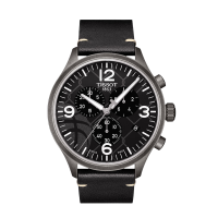 天梭(TISSOT)瑞士手表 速驰系列腕表 皮带石英男表T116.617.36.067.00