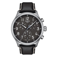 天梭(TISSOT)瑞士手表 速驰系列腕表 皮带石英男表T116.617.16.062.00