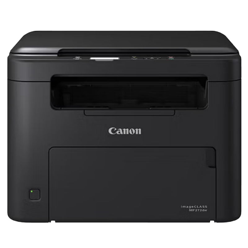 佳能(Canon)MF272dw 黑白激光打印机一体机身份证复印件多功能三合一自动双面无线WIFI网络手机连接办公标配