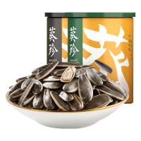 恰恰葵珍洽洽原味八分熟大瓜子葵花籽188g*2罐装