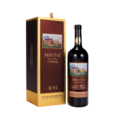 茅台(MOUTAI)新经典棕标赤霞珠干红葡萄酒 13度750ml*6 整箱装