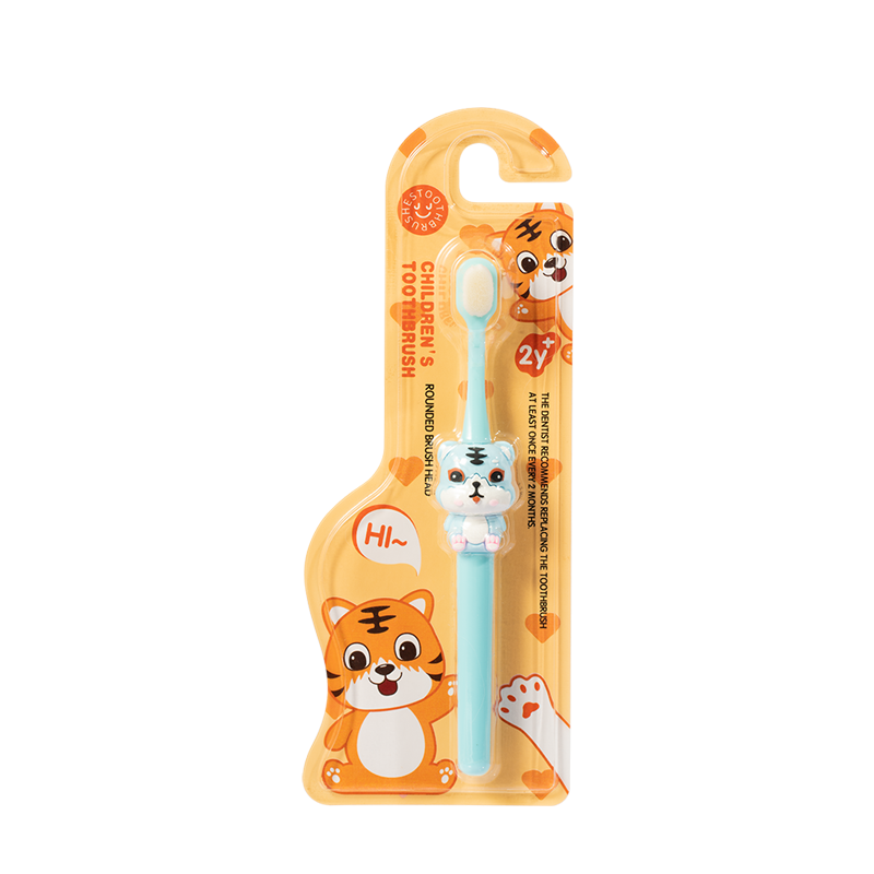 晨客小虎跳跳软毛儿童牙刷