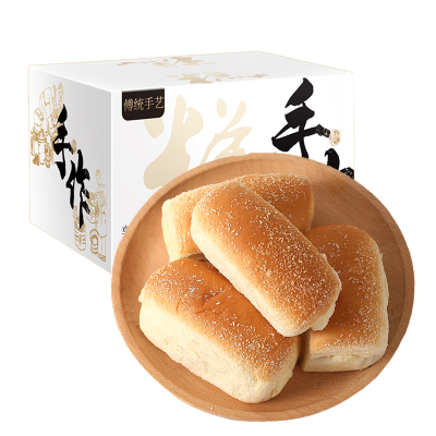 真全麦吐司面包500g全麦三明治粗粮好吃整箱学生健身代餐早餐零食饱腹(1斤装)