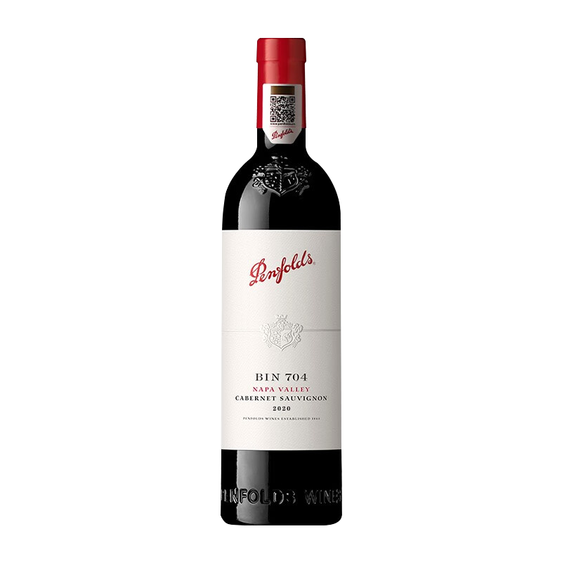 奔富(Penfolds)BIN704赤霞珠红葡萄酒 原瓶进口 750ml单支