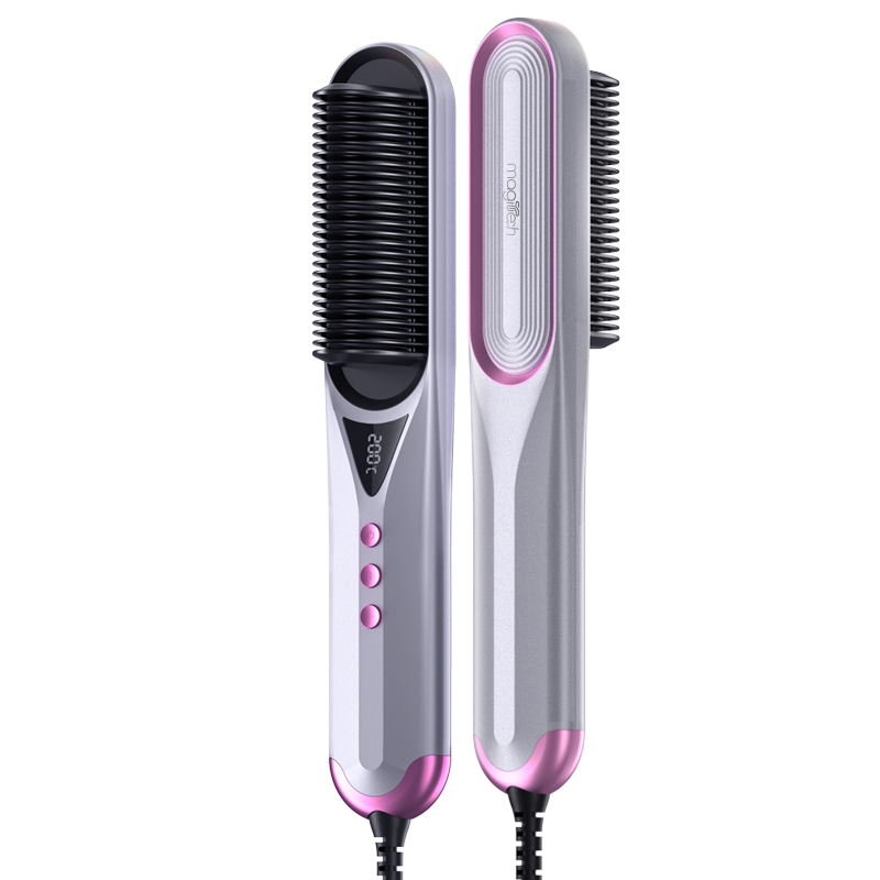 直发梳负离子一梳直发梳神器不伤发造型梳电动梳子懒人卷发梳拉直板