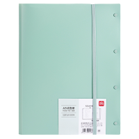 得力PQ310-T30_ 30页A3试卷册资料册 学生文具文件活页收纳册插袋档案文件夹学生试卷科目收纳保护办公用品