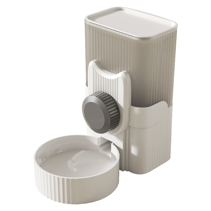 猫咪喂食器挂式自动饮水机宠物笼子悬挂狗狗喝水器喂水不湿嘴水壶苏宁宜品推荐-粉色