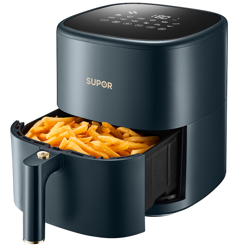 苏泊尔(SUPOR)空气炸锅5L大容量家用多功能无油烟电炸锅薯条机低脂油炸食品健康 升级