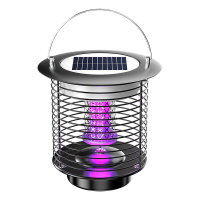 太阳能灭蚊灯户外庭院花园家用室外防水灭蚊子驱蚊神器[TM-02Y黑色][插地灯]