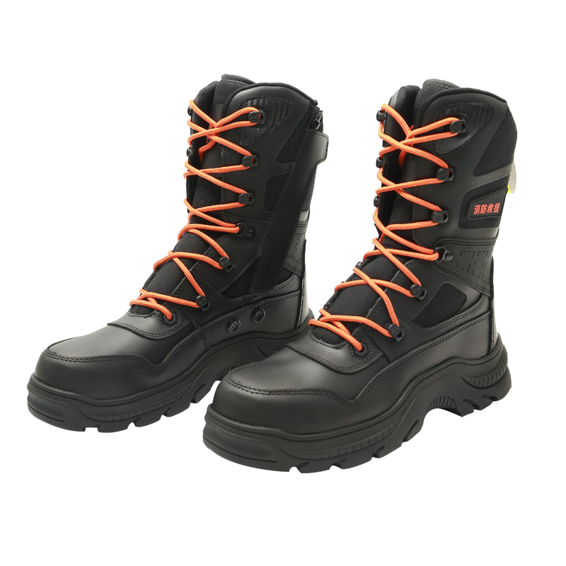 双惠消防救援靴1017,颜色黑,功能:绝缘、防滑、耐磨,男女通款36-45码