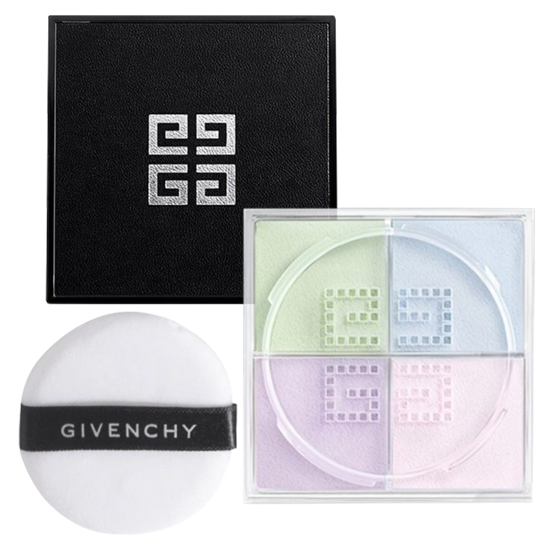 [赠香奈儿香水]纪梵希(GIVENCHY) 明星四色散粉1号蜜粉12g(四宫格 定妆粉 细腻粉质 控油)