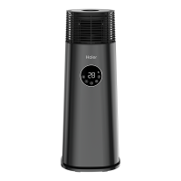 海尔(Haier)取暖器家用暖风机卧室电暖气客厅电暖器快热炉节能速热烤火炉 净离子净化+远距离遥控HNF-S2051