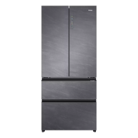 [零嵌]海尔553升冰箱 零嵌入式全空间保鲜科技四开门法式四门超薄风冷无霜一级能效变频省电双循环家用电冰箱