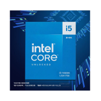 英特尔(Intel) i5-14600K 酷睿14代 处理器 14核20线程 睿频至高可达5.3Ghz 24M三级缓存 台式机盒装CPU