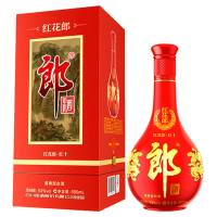 郎酒红花郎10 53度酱香型白酒500ml单瓶装+沱牌品味舍得米兰时装周纪念版52度浓香型白酒500ml组合装