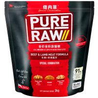 倍内菲生骨肉全价无谷冻干猫粮2kg成幼期阶段黑金贝厨benefits标主粮 [黑金标]