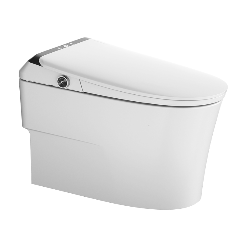 [直营]九牧卫浴官方旗舰店智能马桶带水箱无水压限制脚感冲水智能数显家用全自动功能一体机坐便器ZS760
