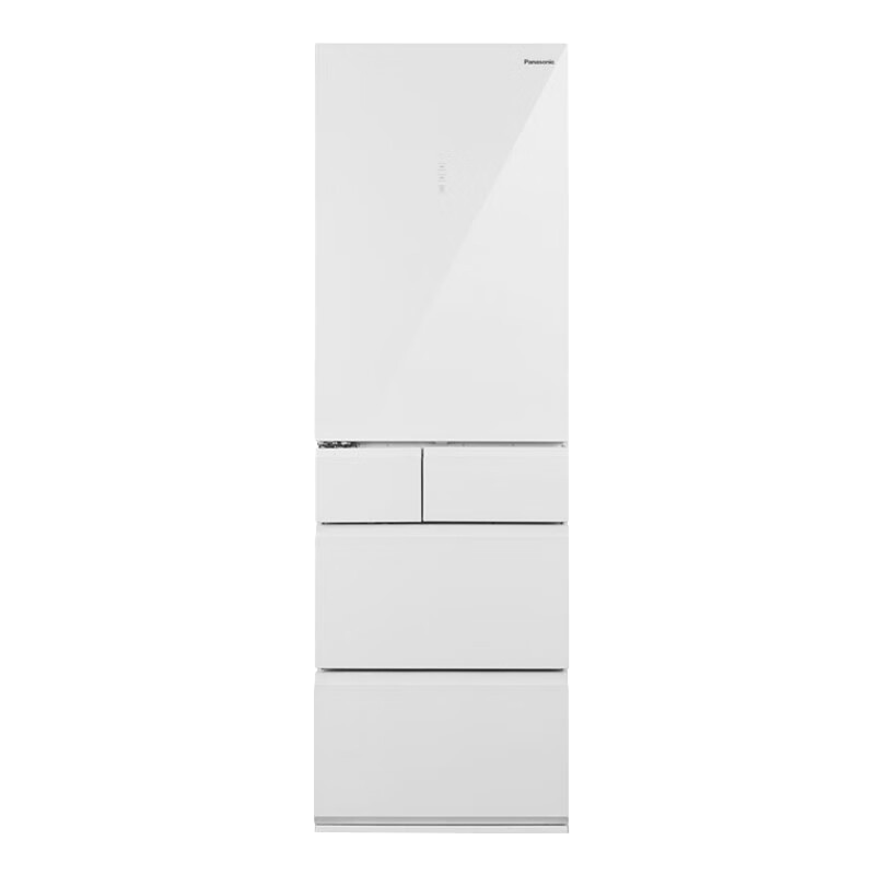 松下(Panasonic)NR-E412BG-W 387L右开门风冷无霜多门冰箱 自由组合零嵌 纳诺怡净化 自动制冰