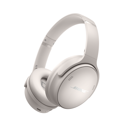 新品Bose QuietComfort无线消噪蓝牙头戴式降噪耳机明星同款-雾白色[线下]