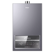 Haier/海尔燃气热水器16升家用智能增压零冷水下置风机五重抑菌分段燃烧16FR3BDU1