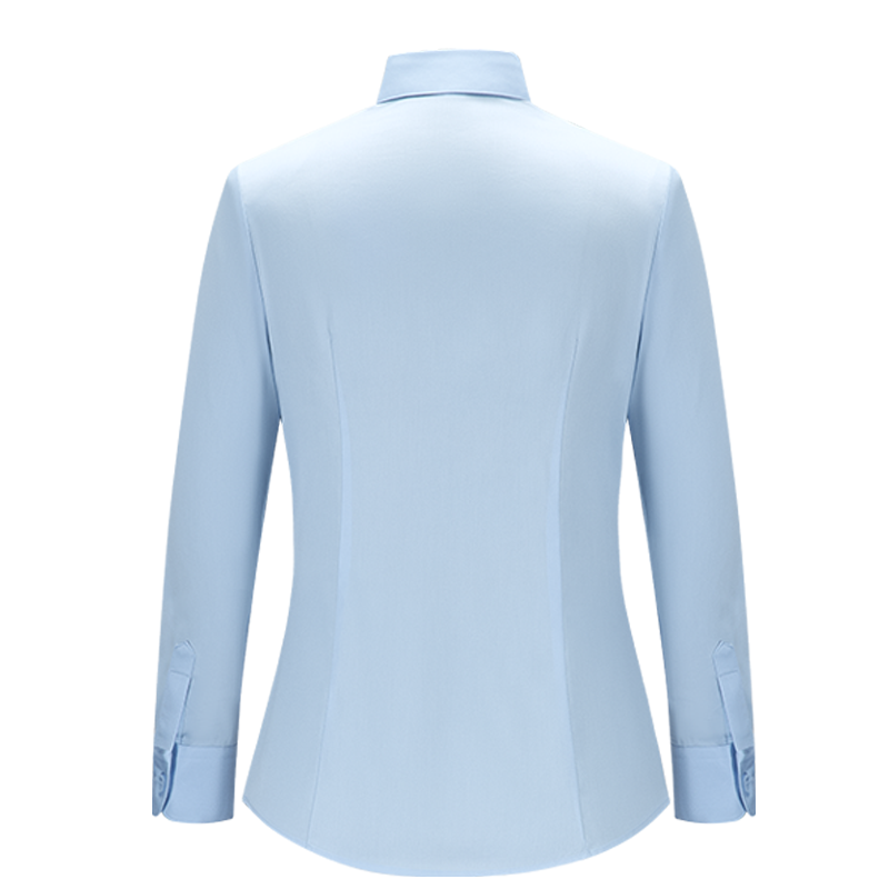 双惠女款长袖衬衫上衣SH8803-VC,面料100%棉,成衣免烫155-175