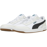 PUMA Caracal 百搭 防滑耐磨 低帮 板鞋 男女同款 彪马白-黑色-圣诞绿-灰色 369863-44