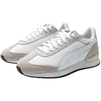 PUMA 舒适 透气轻便 低帮 跑步鞋 男女同款 灰白色 397149-02