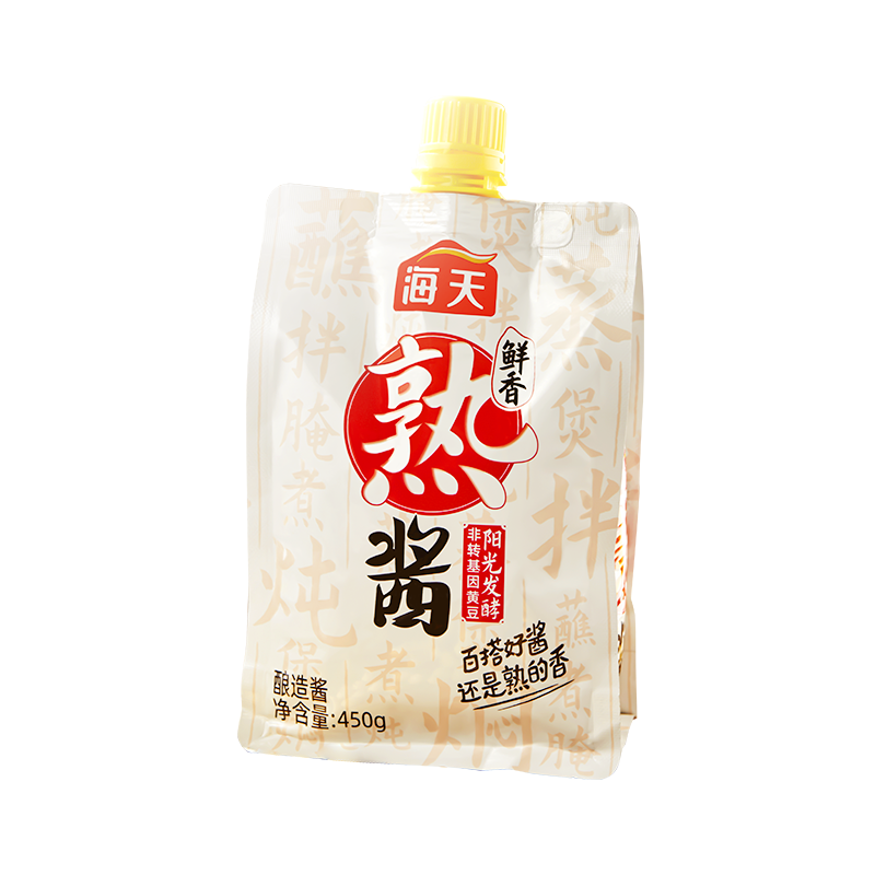 海天鲜香熟酱450g/瓶