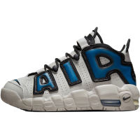 Nike Air More Uptempo 大AIR 潮流 耐磨 中帮 复活篮球鞋 GS 灰蓝 FJ1387-001