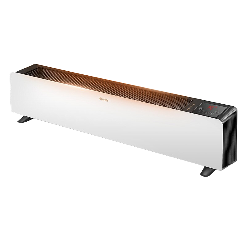 格力(GREE)踢脚线 NDJC-X6022B 家用智能遥控移动地暖电暖气定时电暖器 防烫踢脚线取暖器微暖风感