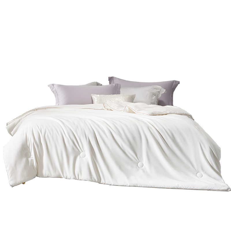 水星家纺百丽丝出品抗菌蚕丝被蚕丝二合一被冬厚被四季被芯床品