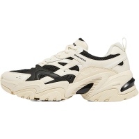 STAMINA x Skechers 联名款 机能风复古 耐磨防滑 低帮老爹鞋 女款 米黑色 149514-NTBK